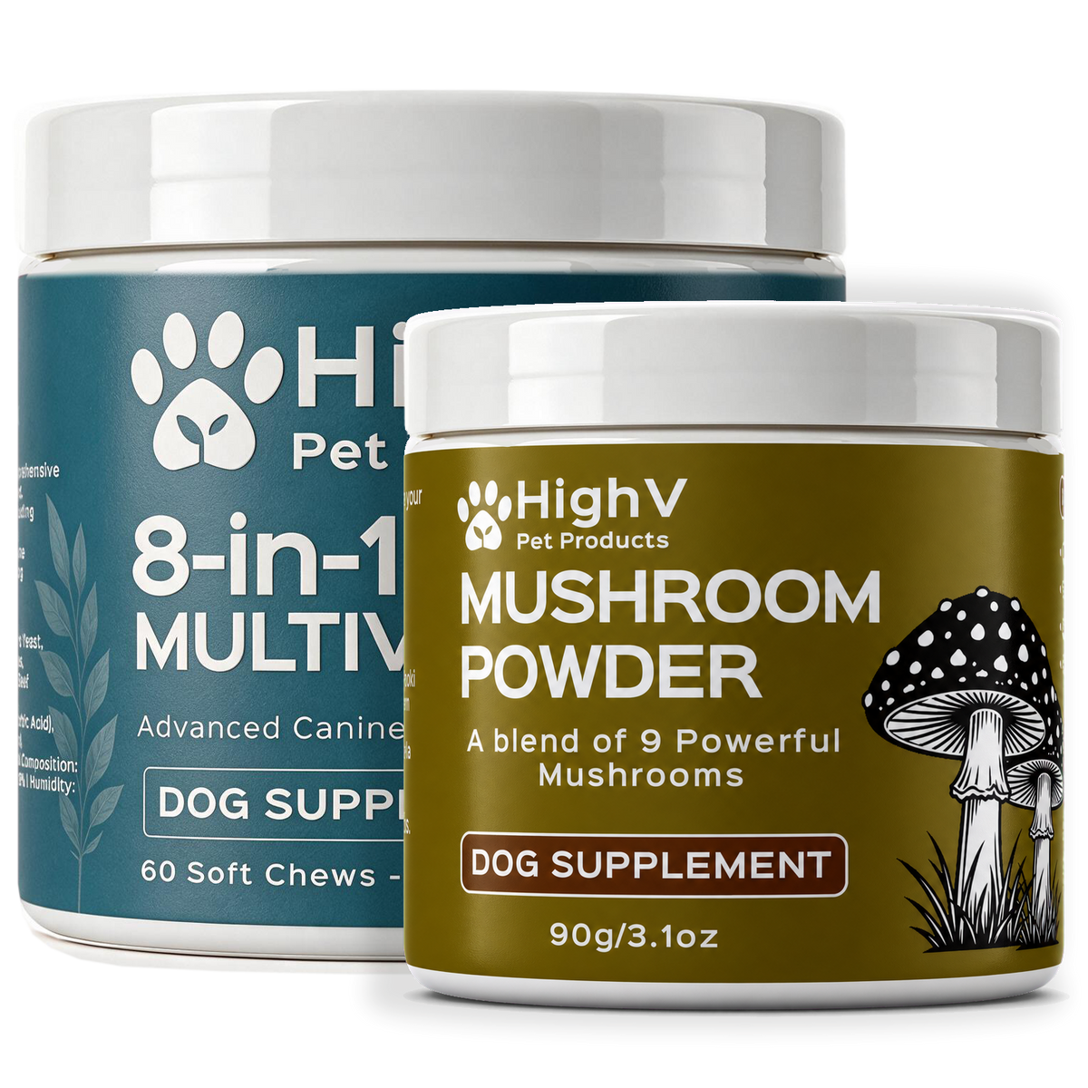 8-in-1 Multivitamin + Mushroom Powder