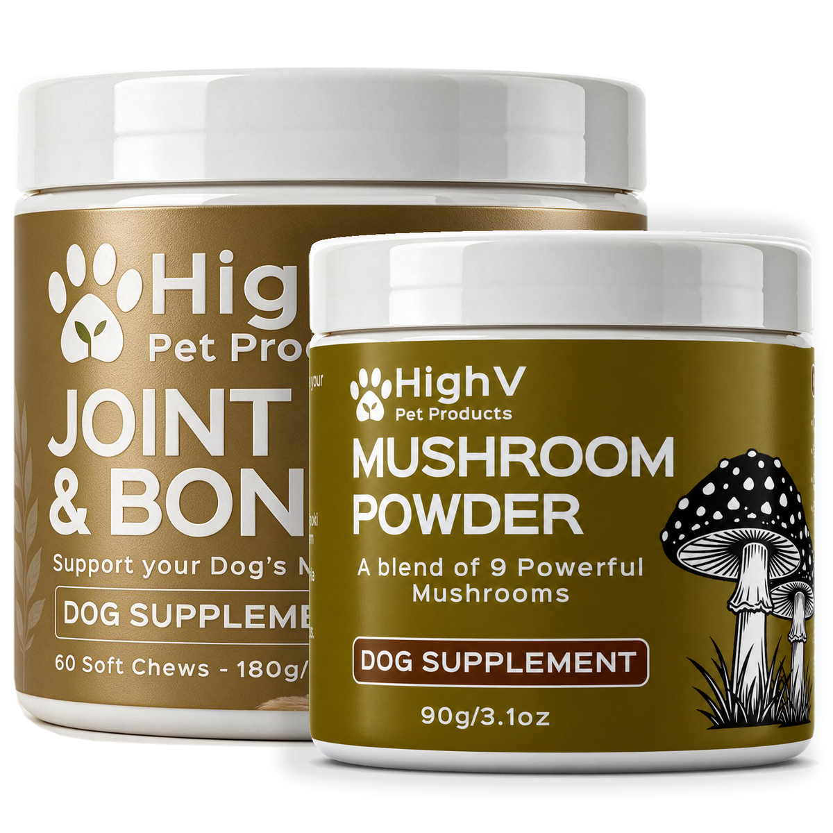 Joint & Bone Support + Mushroom Powder