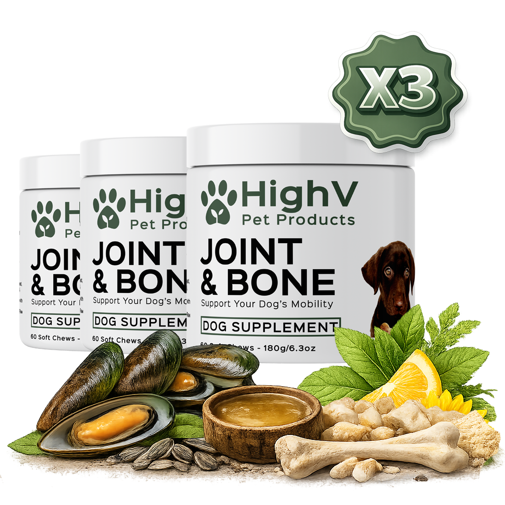 Joint & Bone Dog Treats X3