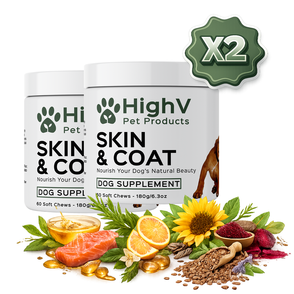 Skin & Coat Dog Treats X2